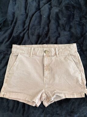 American Eagle Outfitters Women's Khaki Tan Jean-Style Shorts size 8
